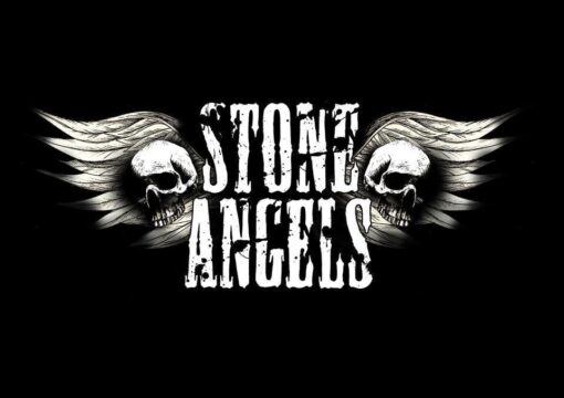 Stone Angels Black Winged T Shirt